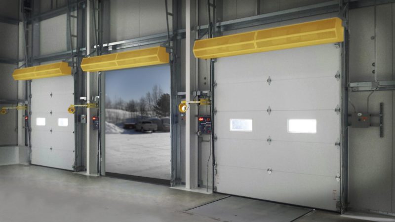 commercial hvac air curtains